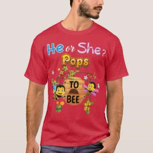 Camiseta Ele Ou Ela Pop Ser Sexo Revele Pai Bebê