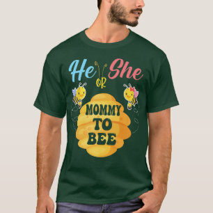 Camiseta Ele Ou Ela Se Mamãe Para Ser O Que Será O Gênero R