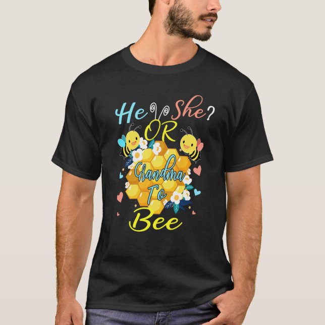 Camiseta Ele Ou Ela Vovó Para Ser Sexo É Engraçado (Frente)