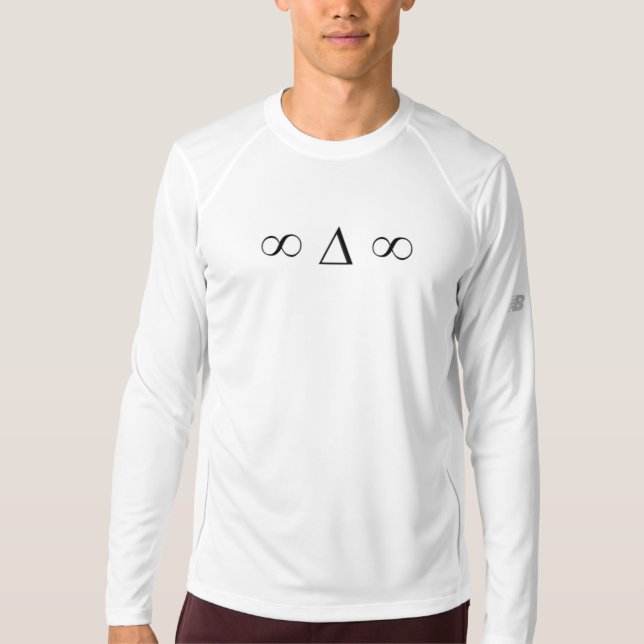 Camiseta Ele próprio nb manga longa T (Frente)