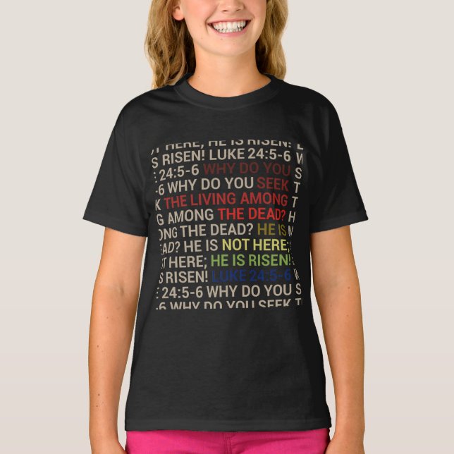 Camiseta Ele Ressuscitou (Frente)