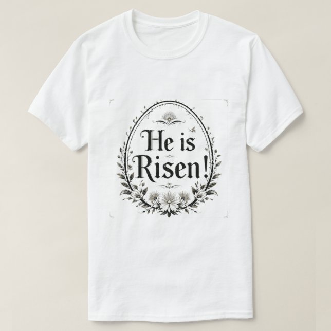 Camiseta Ele Ressuscitou (Frente do Design)