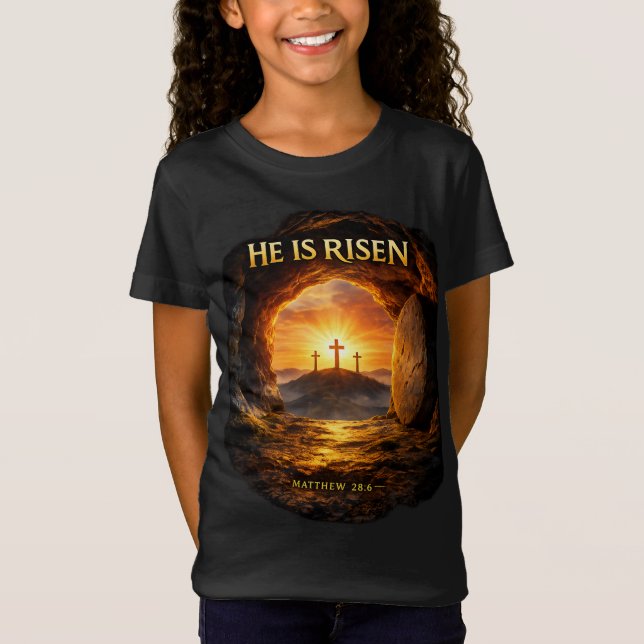 Camiseta Ele Ressuscitou (Frente)