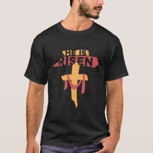 Camiseta Ele Ressuscitou Páscoa Cristã