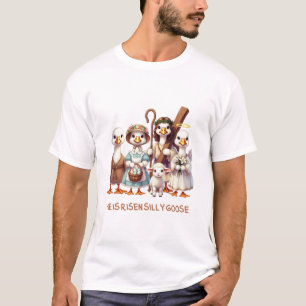 Camiseta Ele Ressuscitou Pato de Páscoa Bobo