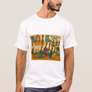 Camiseta Ele tem guitarras legais