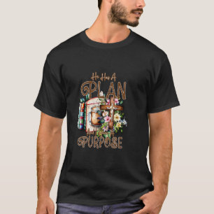 Camiseta Ele Tem Um Plano E Eu Tenho Um Propósito Deus Fé J