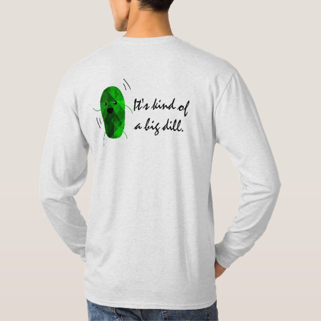 Camiseta Ele tipo de um aneto grande! (Verso)