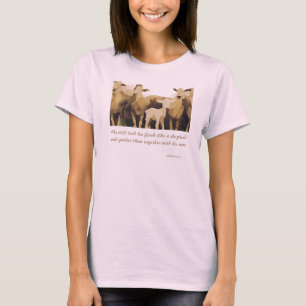 Camiseta Ele Vai Ensinar Seu Relógio A Isaiah 40:11