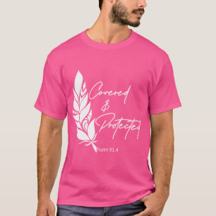Camiseta Ele Vai Te Cobrir Com Seus Pais - Homens Mulheres