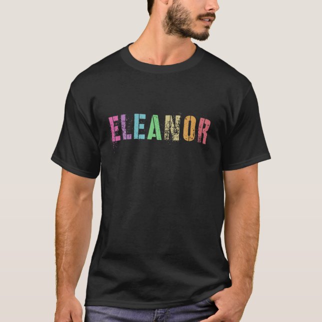 Camiseta EleANOR Girl Rock Star Irmã M (Frente)