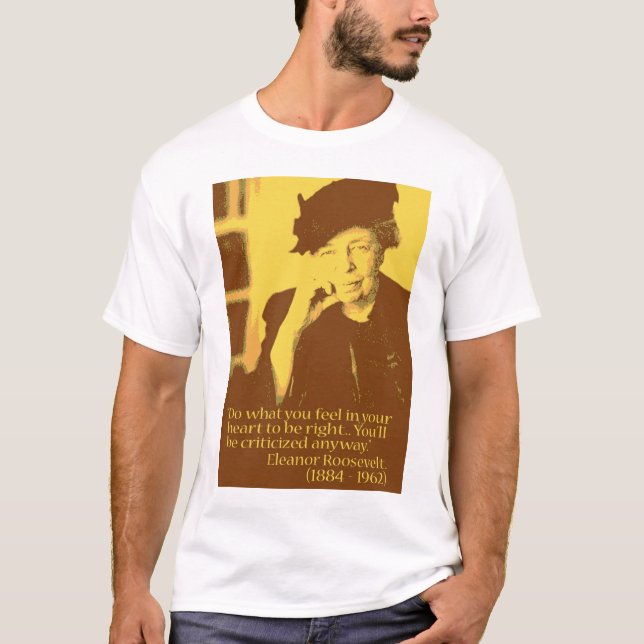 Camiseta Eleanor Roosevelt (Frente)