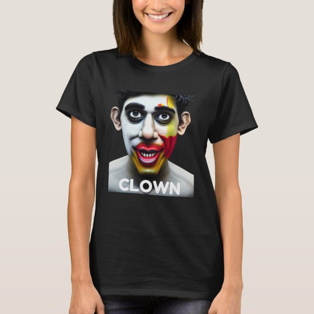 Camiseta Elect a Clown Anti Tories Party Rishi Sunak Conser (Frente)