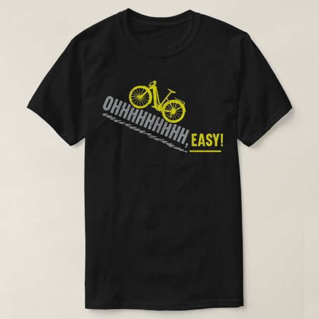 Camiseta Electric Bicycle E-Bike Ride Bike Lover Bicycling  (Frente do Design)