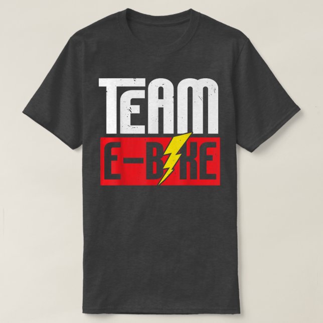 Camiseta Electric Bicycle E-Bike Ride Bike Lover Bicycling4 (Frente do Design)