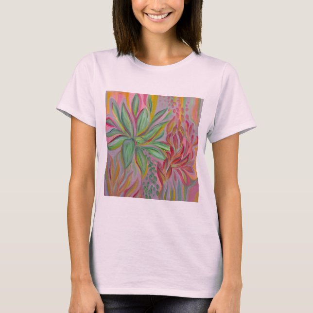 Camiseta Electric Bloom (Frente)