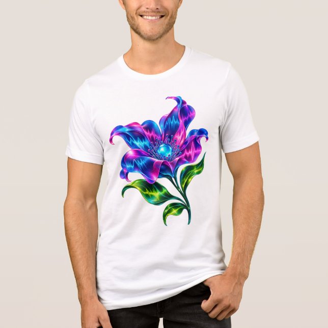 Camiseta Electric Bloom (Frente)