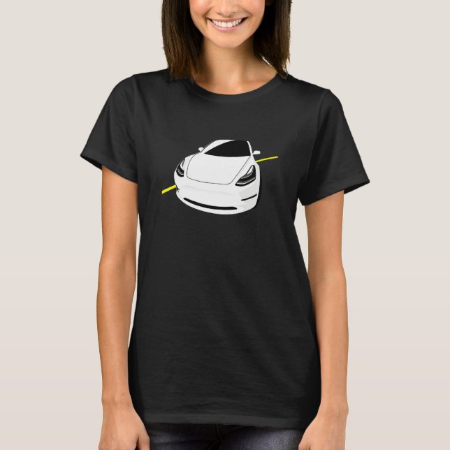 Camiseta Electric Car, Drive The Future, Zero Emissions Own (Frente)