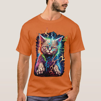 Camiseta Electric Cat Power Design