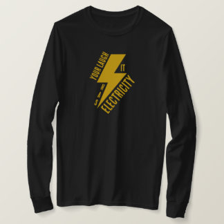 Camiseta Electric Laugh Lightning Bolt Art