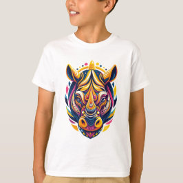 Camiseta Electric Safari Rhino
