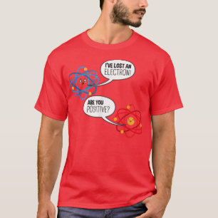 Camiseta Electron Atom Science Pun Chemistry Physics Scienc