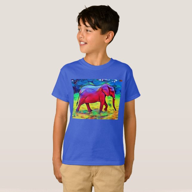 Camiseta elefante (Frente Completa)