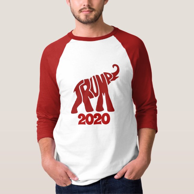 Camiseta Elefante 2020 do trunfo (Frente)