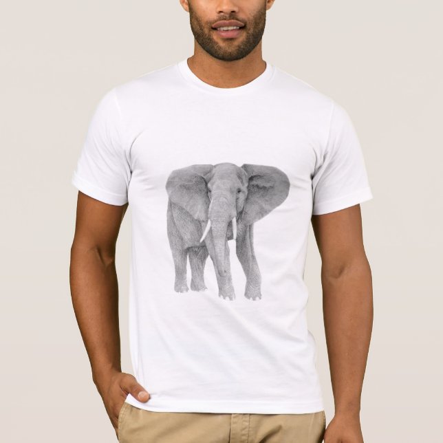 Camiseta Elefante africano (Frente)