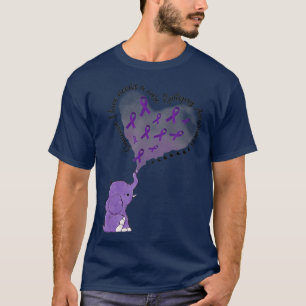Camiseta Elefante Alguém Que Eu Amo Precisa De Uma Epilepsi