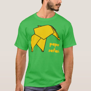Camiseta Elefante amarelo Safari