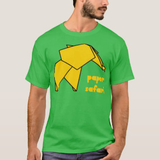Camiseta Elefante amarelo Safari