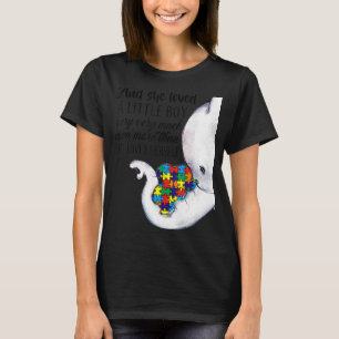 Camiseta Elefante Autismo Mamãe E Ela Se Amavam.