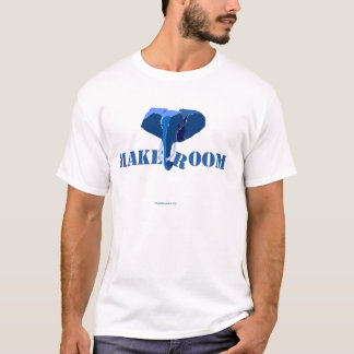 Camiseta Elefante azul
