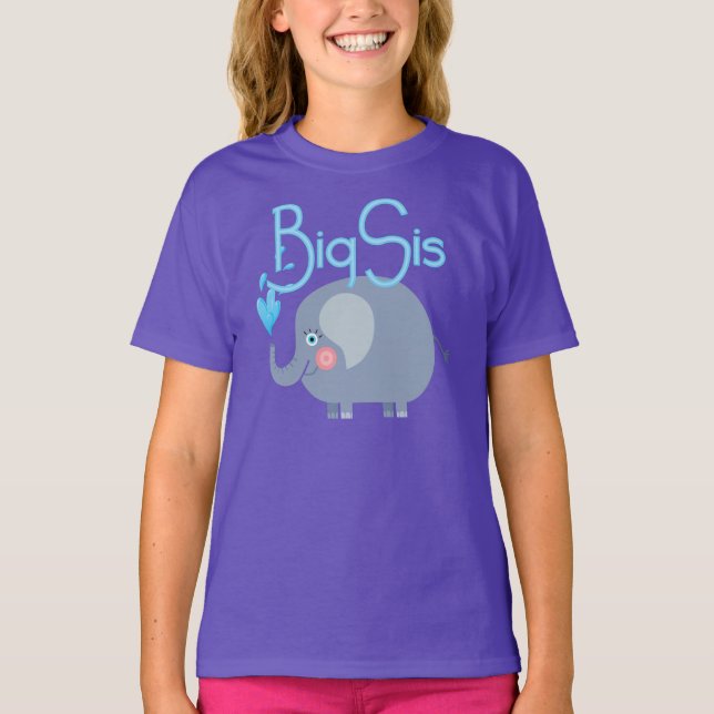 Camiseta Elefante Big Sis (Frente)