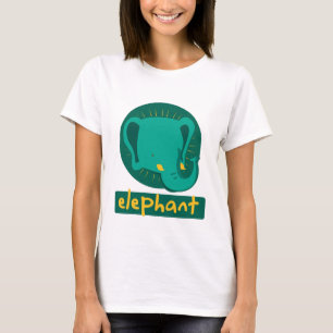 Camiseta elefante bonito