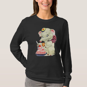 Camiseta Elefante Bonito Apenas Uma Menina Que Ama Elefante