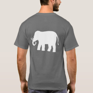 Camiseta Elefante branco na obscuridade