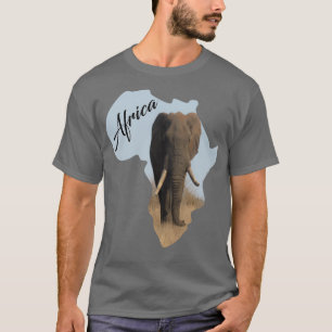 Camiseta Elefante Bull Africano