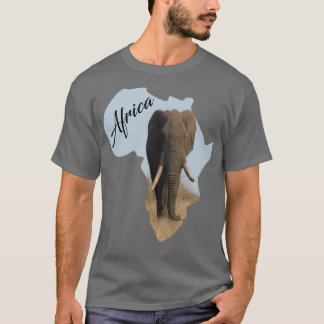 Camiseta Elefante Bull Africano