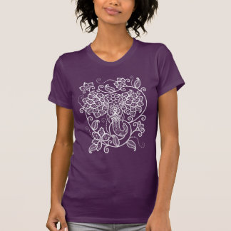 Camiseta Elefante colorido de Mehndi