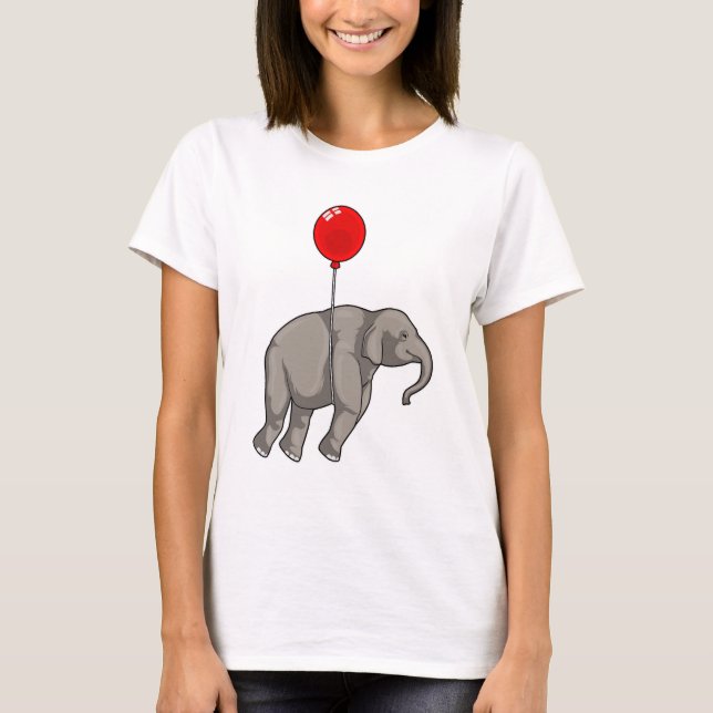 Camiseta Elefante com balão (Frente)