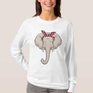 Camiseta Elefante com Bandana