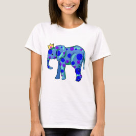 Camiseta Elefante com Bolinhas e Rico