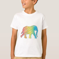 Elefante com Linhas