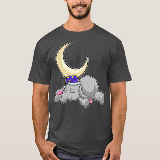 Camiseta Elefante com Lua
