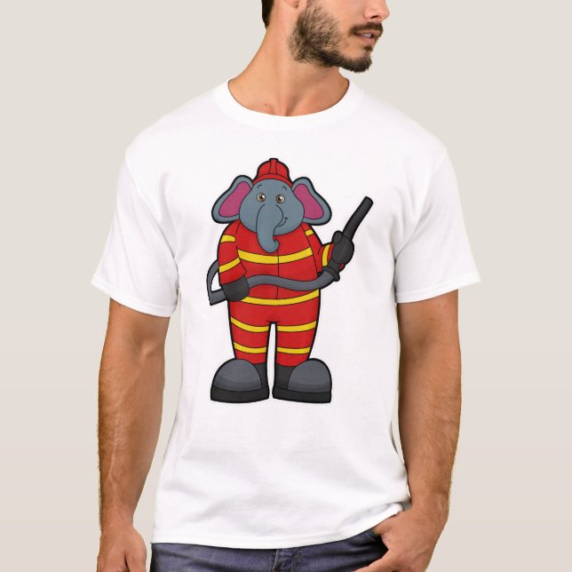 Camiseta Elefante com mangueira (Frente)