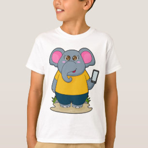 Camiseta Elefante com móvel