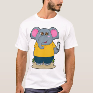 Camiseta Elefante com móvel