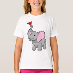 Camiseta Elefante com Sinalizador